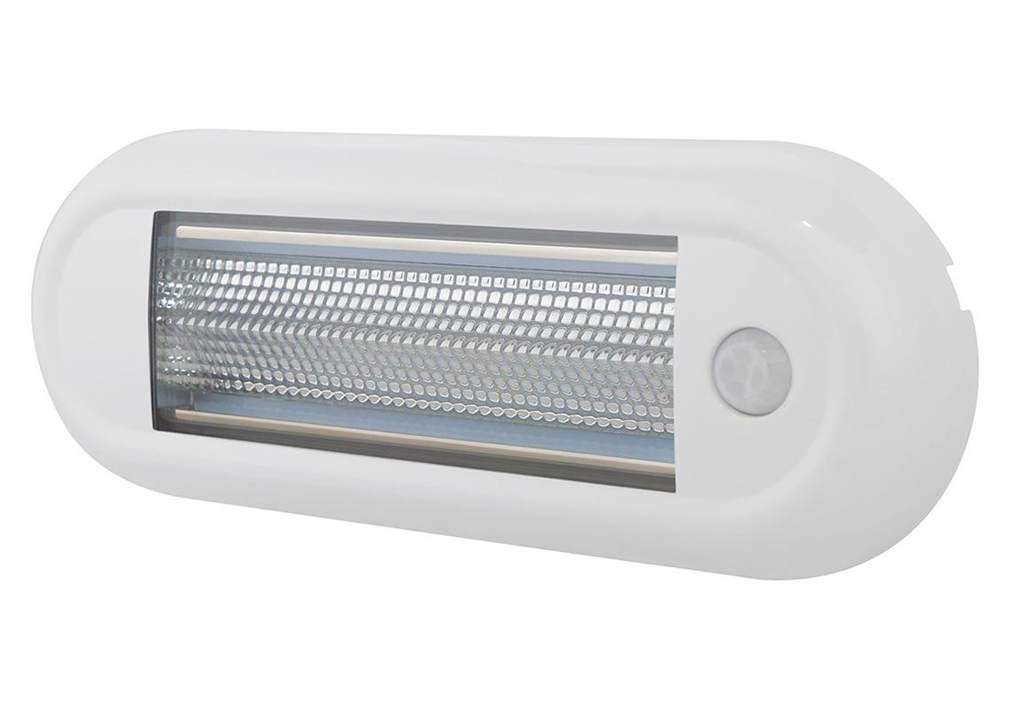 ULTRA-SLIM OVAL LED CEILING LIGHT WITH INFRARED SWITCH 10-30V